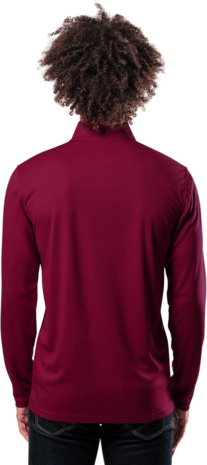 NBA Men'S Quarter Zip Long Sleeve Pullover T-Shirt