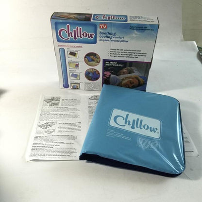 Chillow Cooling Pillow Pad | Ice Water Comfort for Hot Sleepers
