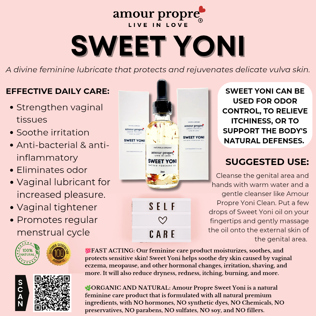 Sweet Yoni - Sacred Feminine Oil | Daily Vulva Hydration