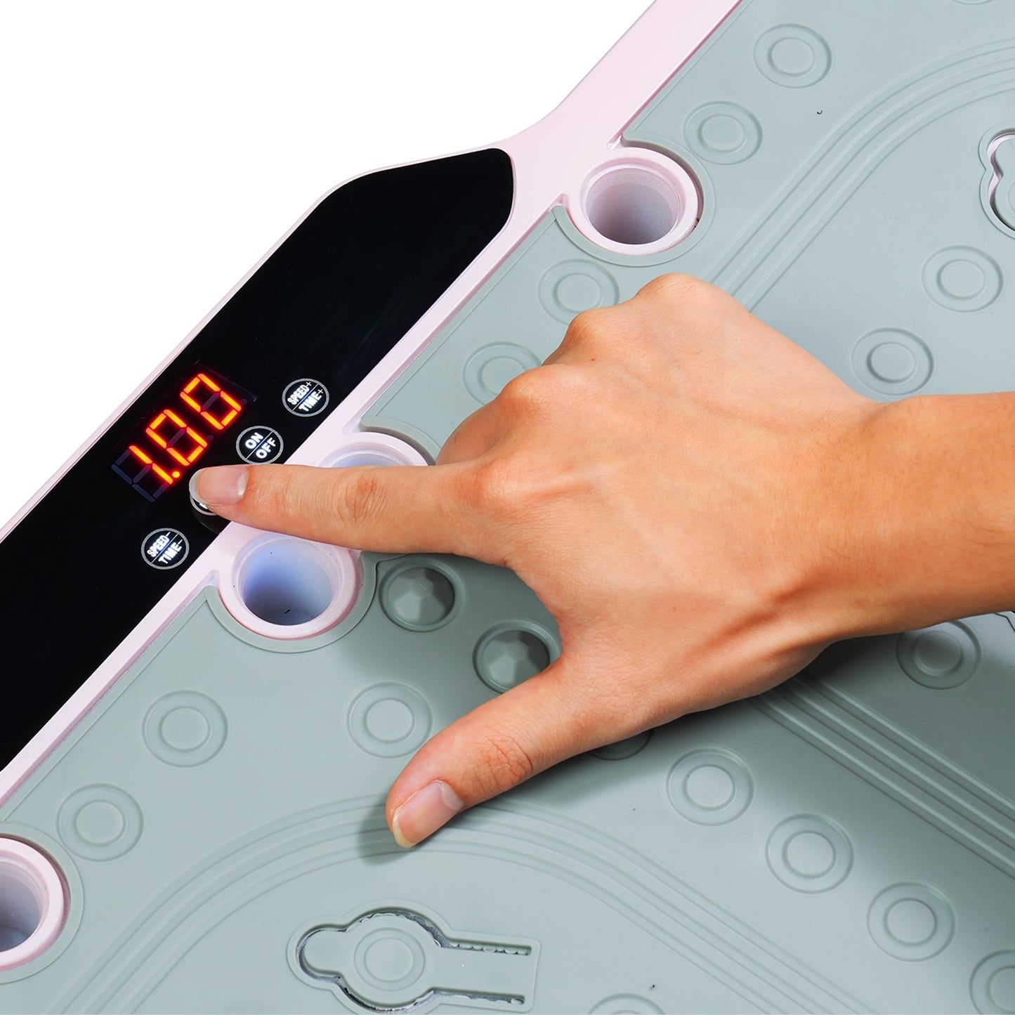 Vibration Plate Fitness Platform | 120 Speed Levels, Lymphatic Drainage & Fat Burning