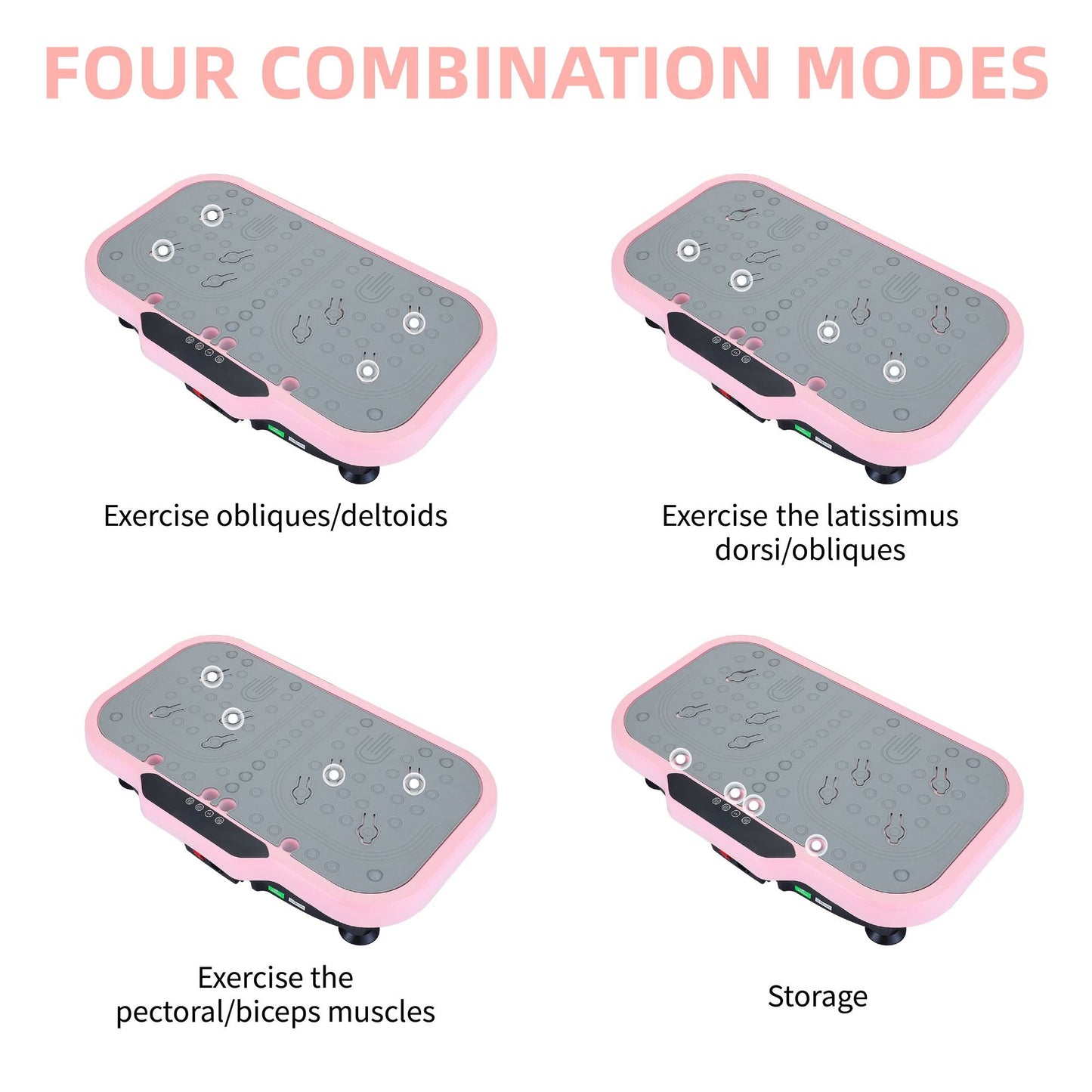 Vibration Plate Fitness Platform | 120 Speed Levels, Lymphatic Drainage & Fat Burning