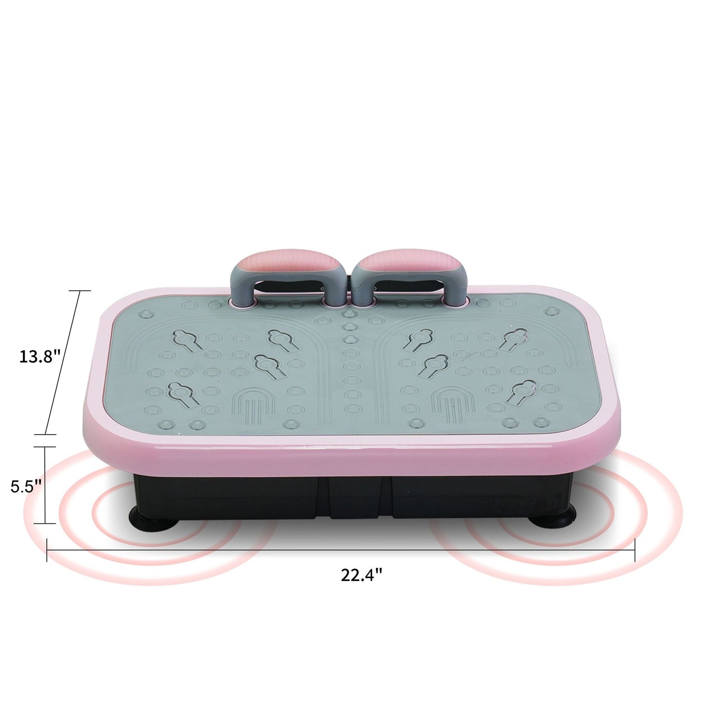 Vibration Plate Fitness Platform | 120 Speed Levels, Lymphatic Drainage & Fat Burning
