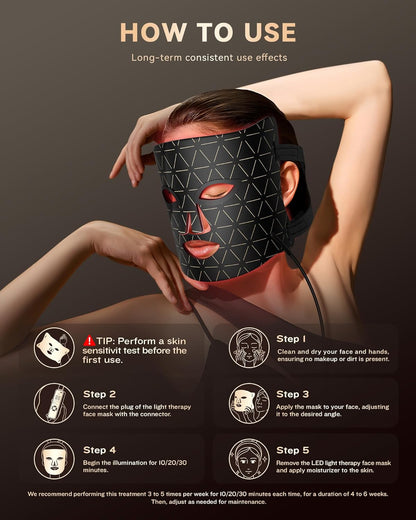PurRed™ Red Light Therapy Face Mask
